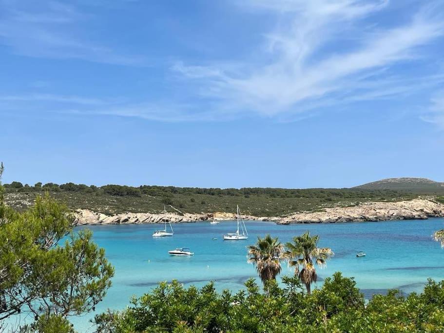 Precioso Apartamento En Primera Linea De Mar Son Parc Esterno foto