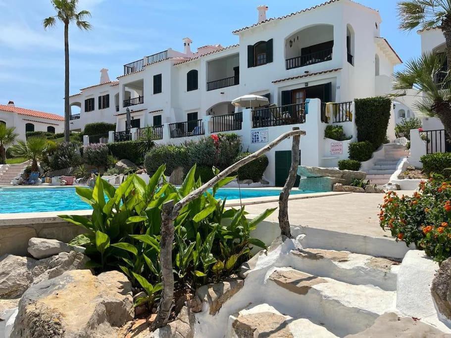 Precioso Apartamento En Primera Linea De Mar Son Parc Esterno foto